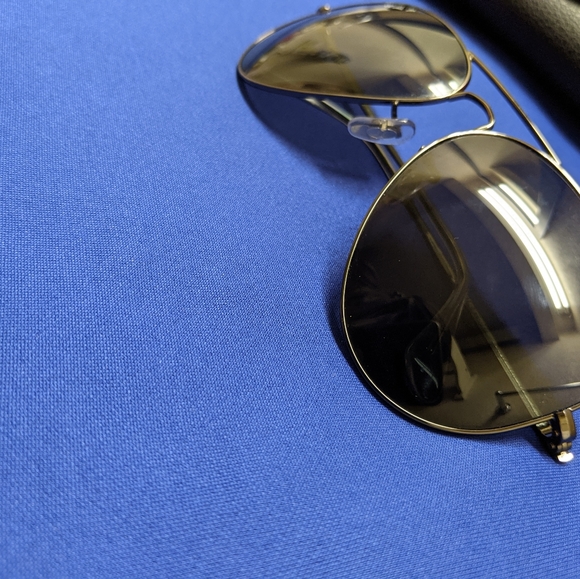 Ray-Ban Aviator Metal II Black/blue - Picture 3 of 5